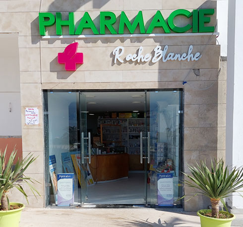 Pharmacie LES ROCHES BLANCHES - 0537 74 47 07